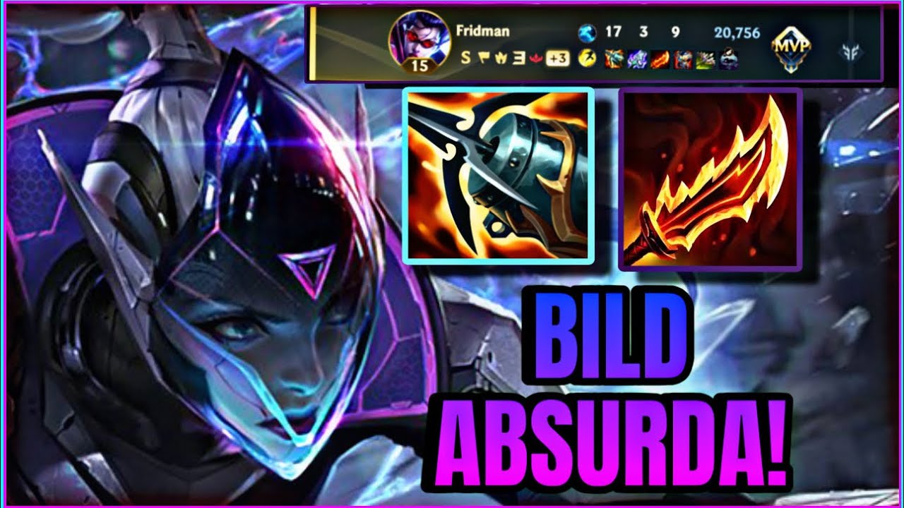 VAYNE COM OS NOVOS ITENS É IMPARÁVEL!!GAMEPLAY VAYNE WILD RIFT.