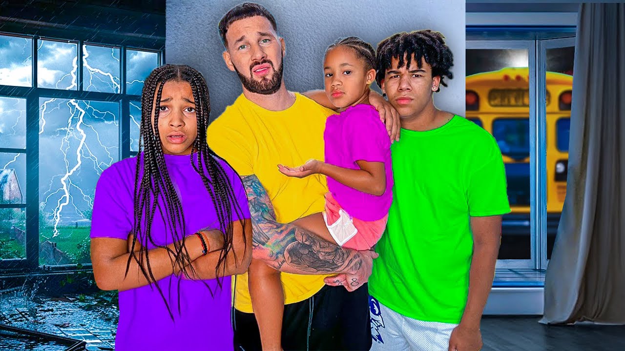 Surviving The STORM with 3 KIDS 🌪️