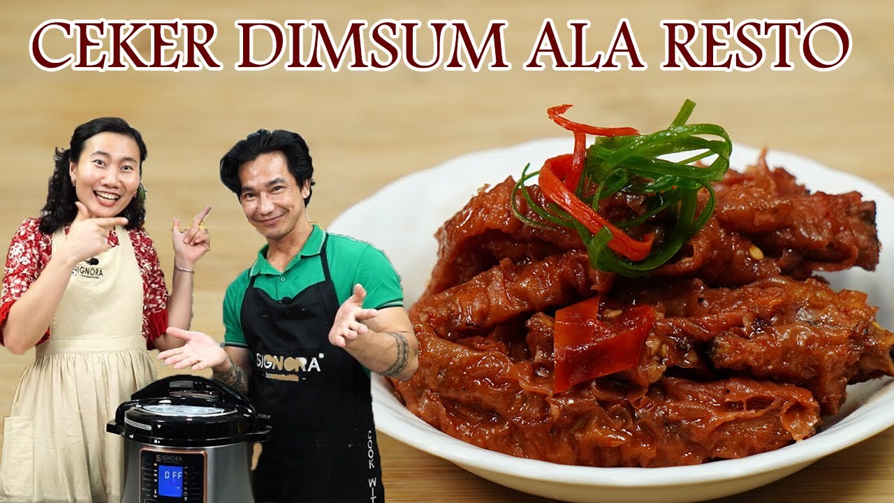 RESEP RAHASIA CEKER MERAH ALA RESTO DIMSUM - BY CHEF TERABAL-ABAL SEDUNIA