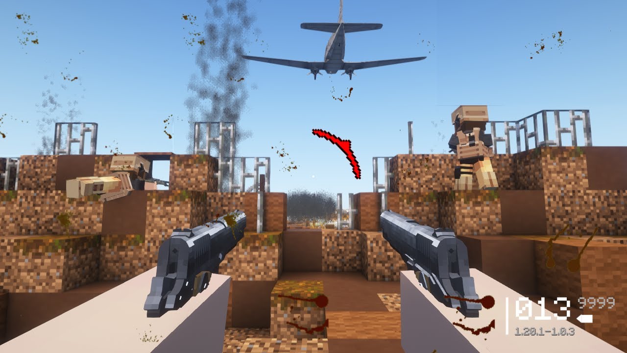 【MOD紹介】今更だけどMinecraftをFPS風にするMODたちを紹介する。