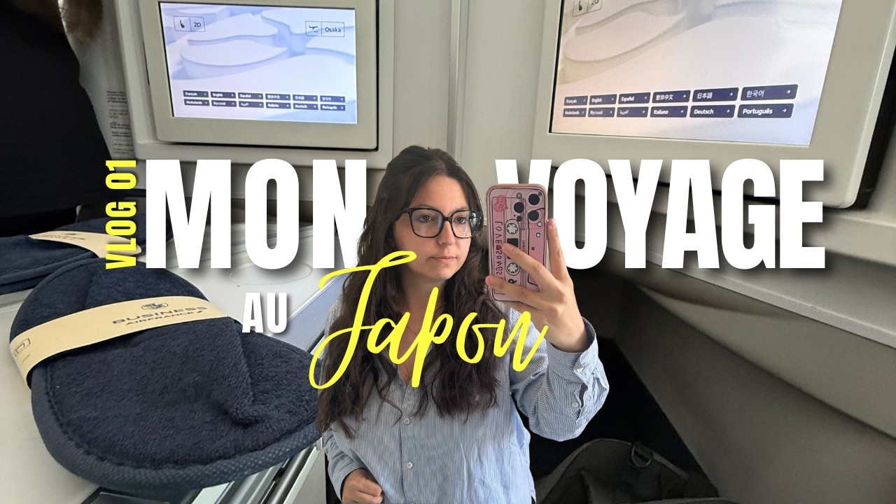 Vlog #1 Japon 2025 - Direction OSAKA