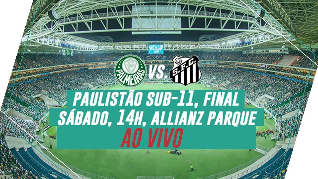 ÍNTEGRA - Palmeiras 1 x 0 Santos - CAMPEÃO PAULISTA SUB11
