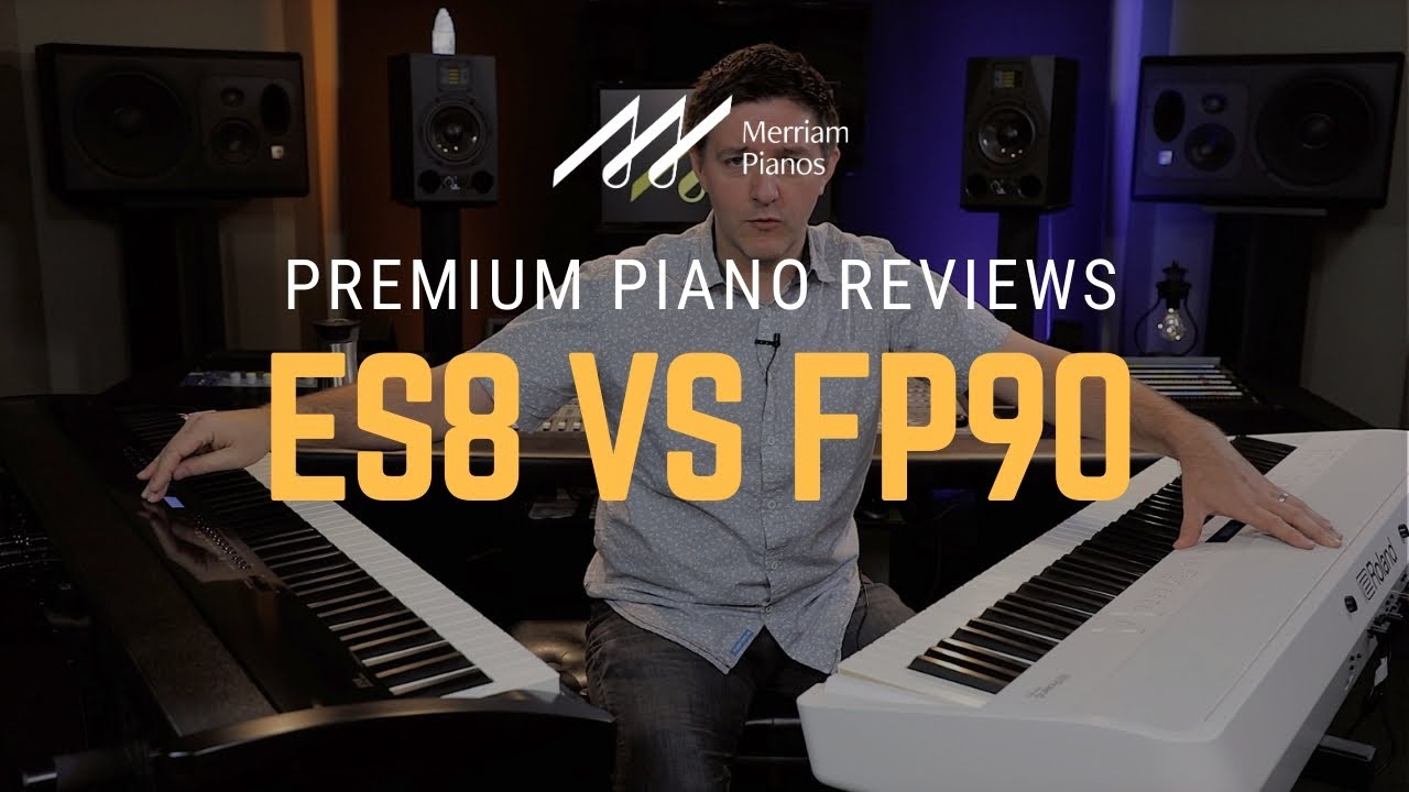 🎹Kawai ES8 vs Roland FP-90 Digital Piano Comparison, Review, & Demo🎹