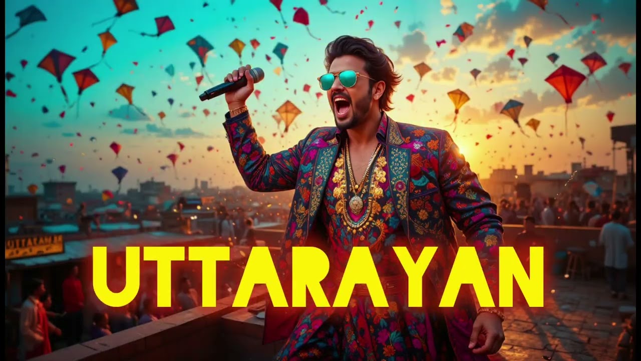 Uttarayan Song 🪁 Kai Po Che! | AI High-Energy Bollywood Festival Anthem | Desi Party Vibes