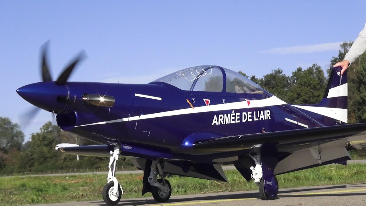 Pilatus PC-21 Armée de l'air RC Scale Turbine Model Airplane