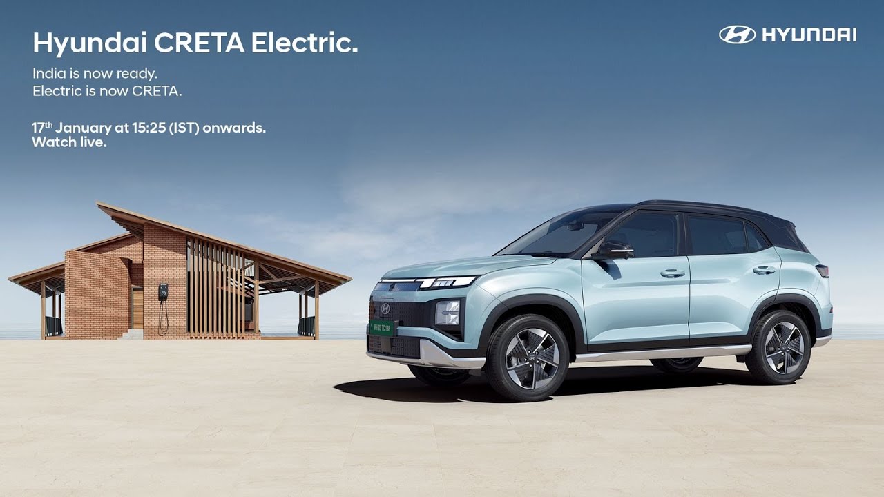 Hyundai CRETA Electric | Live Webcast.