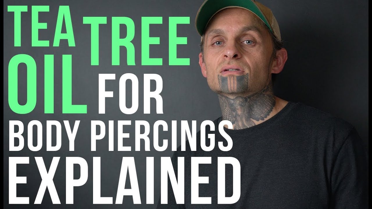 Масло чайного дерева для пирсинга: как использовать его? | UrbanBodyJewelry.com