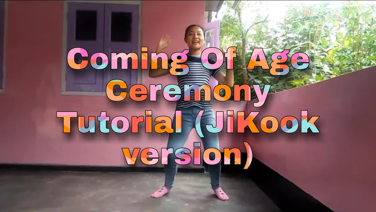 Coming of age ceremony tutorial, JiKook version