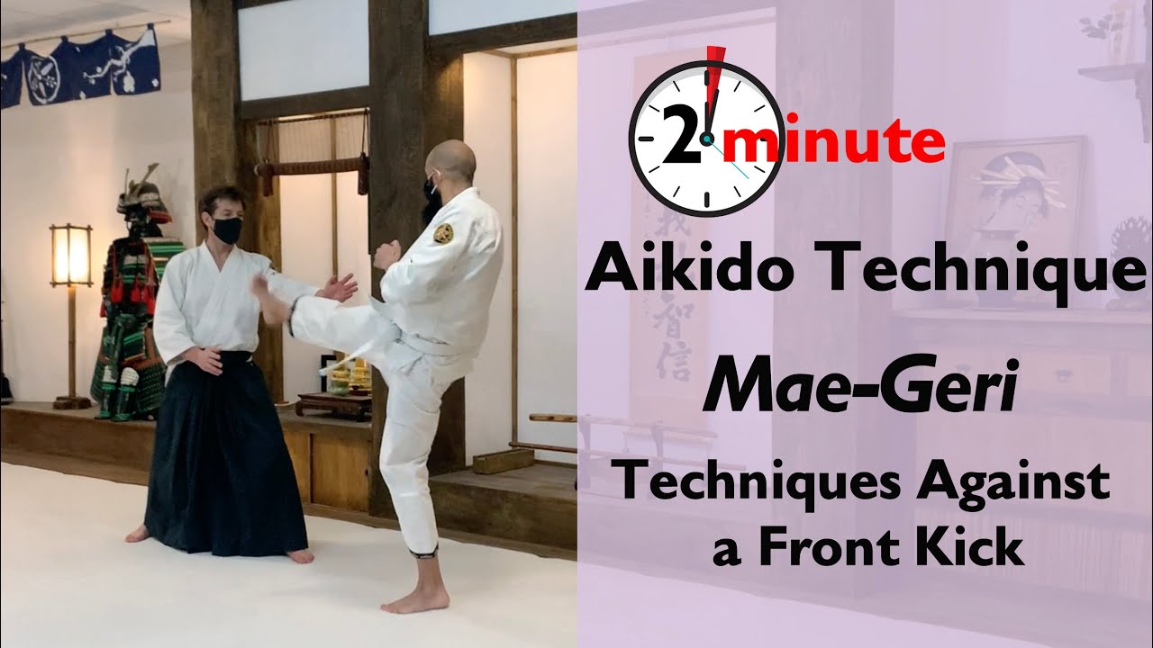 Mae Geri - The Aiki Dojo 2 Minute Technique #aikido #maegeri #budo