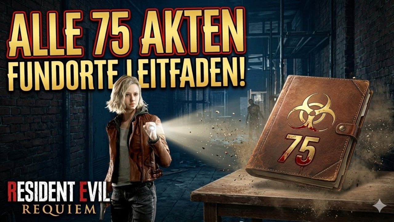 Resident Evil Requiem - Alle Akten (Akte geschlossen - Trophäen Guide)