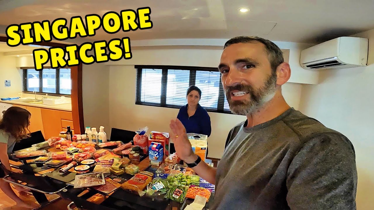 HOW EXPENSIVE is SINGAPORE for FAMILIES | Singapore Prices 🇸🇬 | Mukbang Singapore