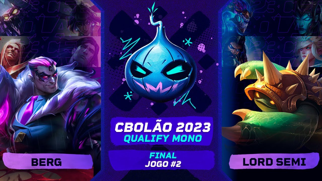 Full Clear vs Sem Peitin - JOGO 2 | FINAL: Qualify Monochamp - CBOLÃO 2023 (berg x lord semi)