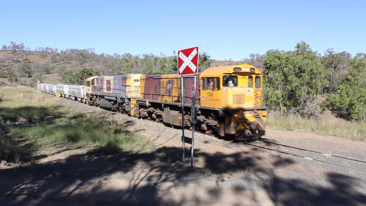 Wallangarra Ballast Train - Queensland Rail