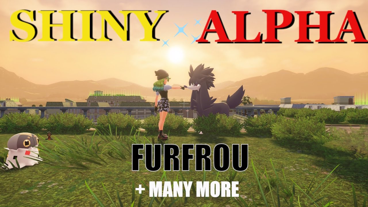 Shiny Hunting EVERY Furfrou Form in Legends: ZA