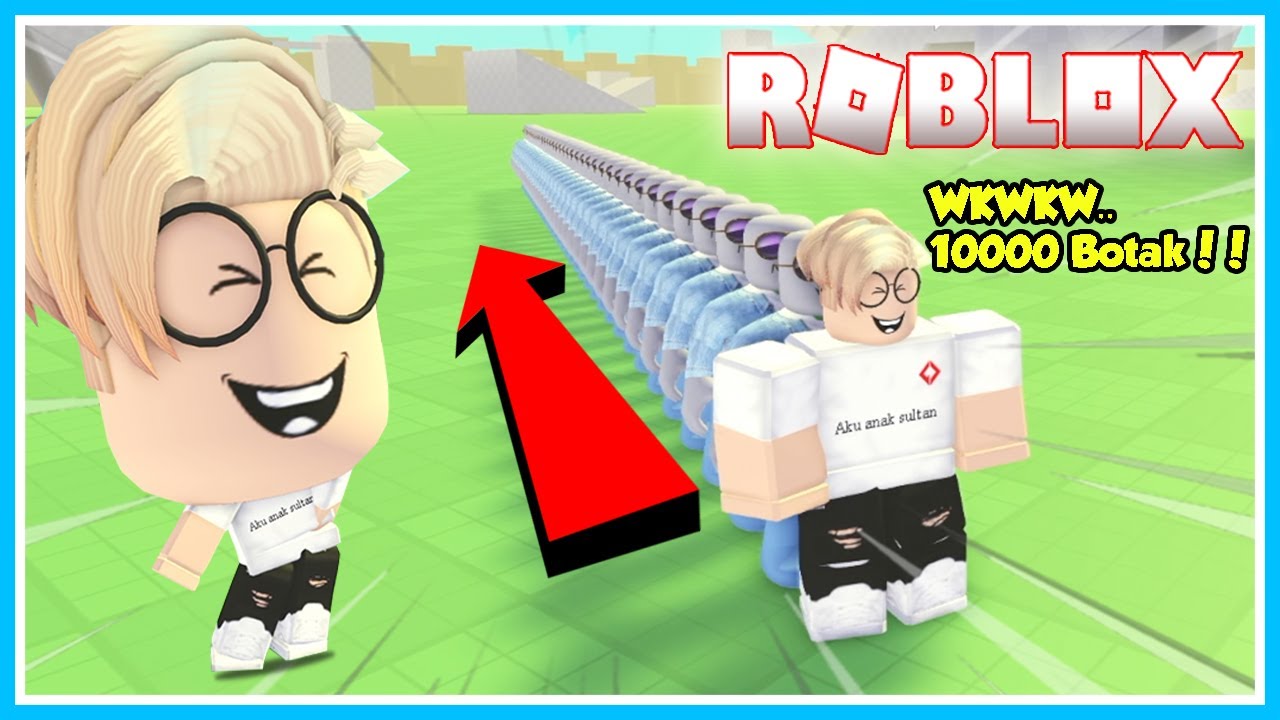BANG CUPU BIKIN10000 MIKACIL TAPI BOTAK DI ROBLOX!! KEPALA BANG CUPU JADI BESAR BANGET?!