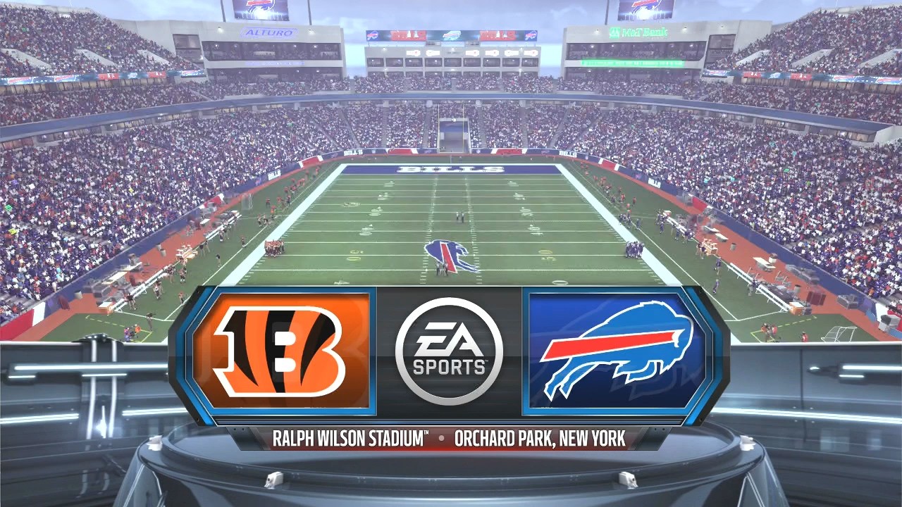 Madden NFL 16 - Цинциннати Бенгалс (1-3) против Баффало Биллс (3-2) Симуляция, 6-я неделя, полный...