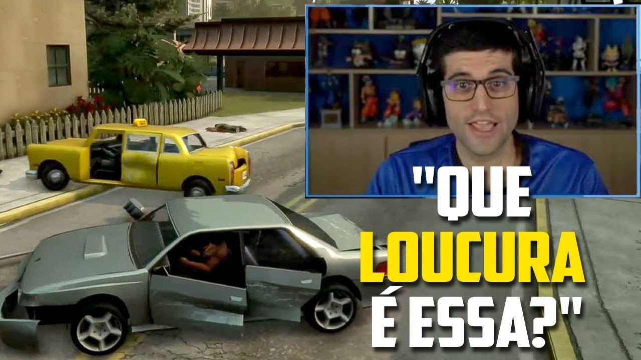 NPCs COMPLETAMENTE LOUCOS NO GTA TRILOGY