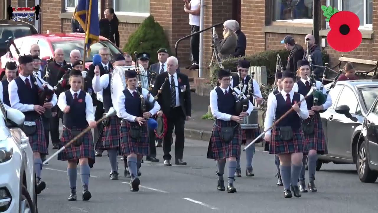 Markethill Royal British Legion Remembrance Sunday 2025