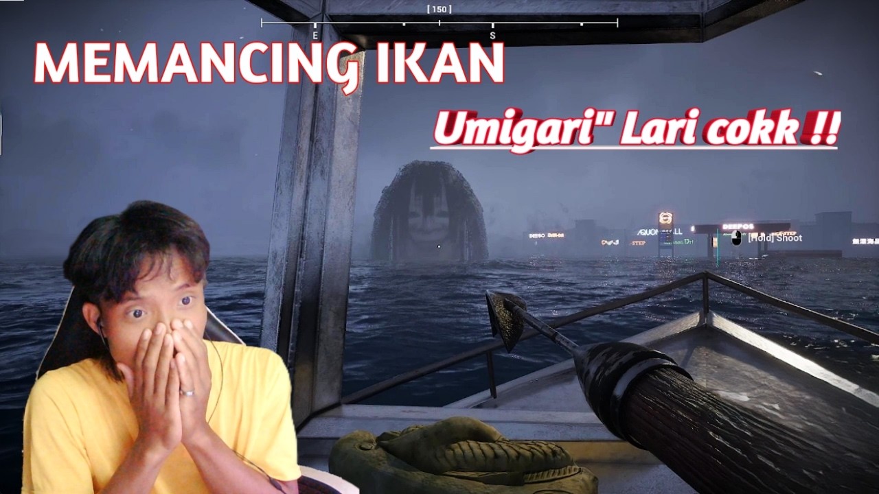Tamatkan Umigari  Demo Ada monster DIbawah Laut