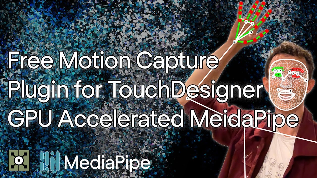 Бесплатный плагин отслеживания движения для TouchDesigner: отслеживание лица, руки и позы с помощ...
