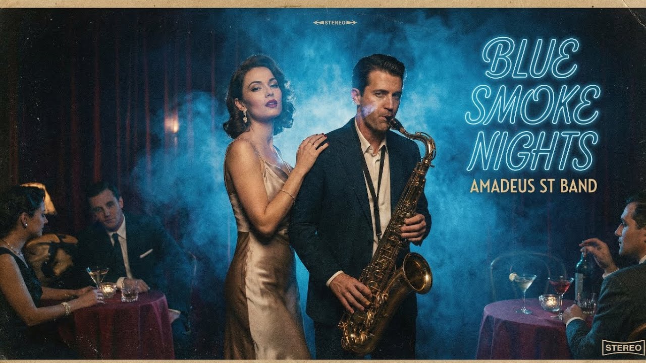 Amadeus St Band – Blue Smoke Nights (Full Album) | Relaxing Late Night Jazz