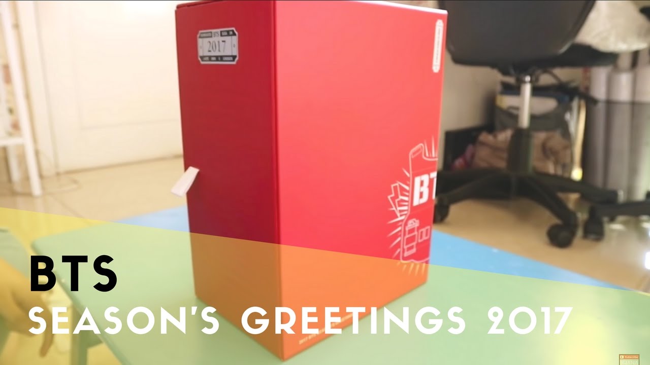 [UNBOXING] BTS - Season's Greetings 2017 (Indonesia)
