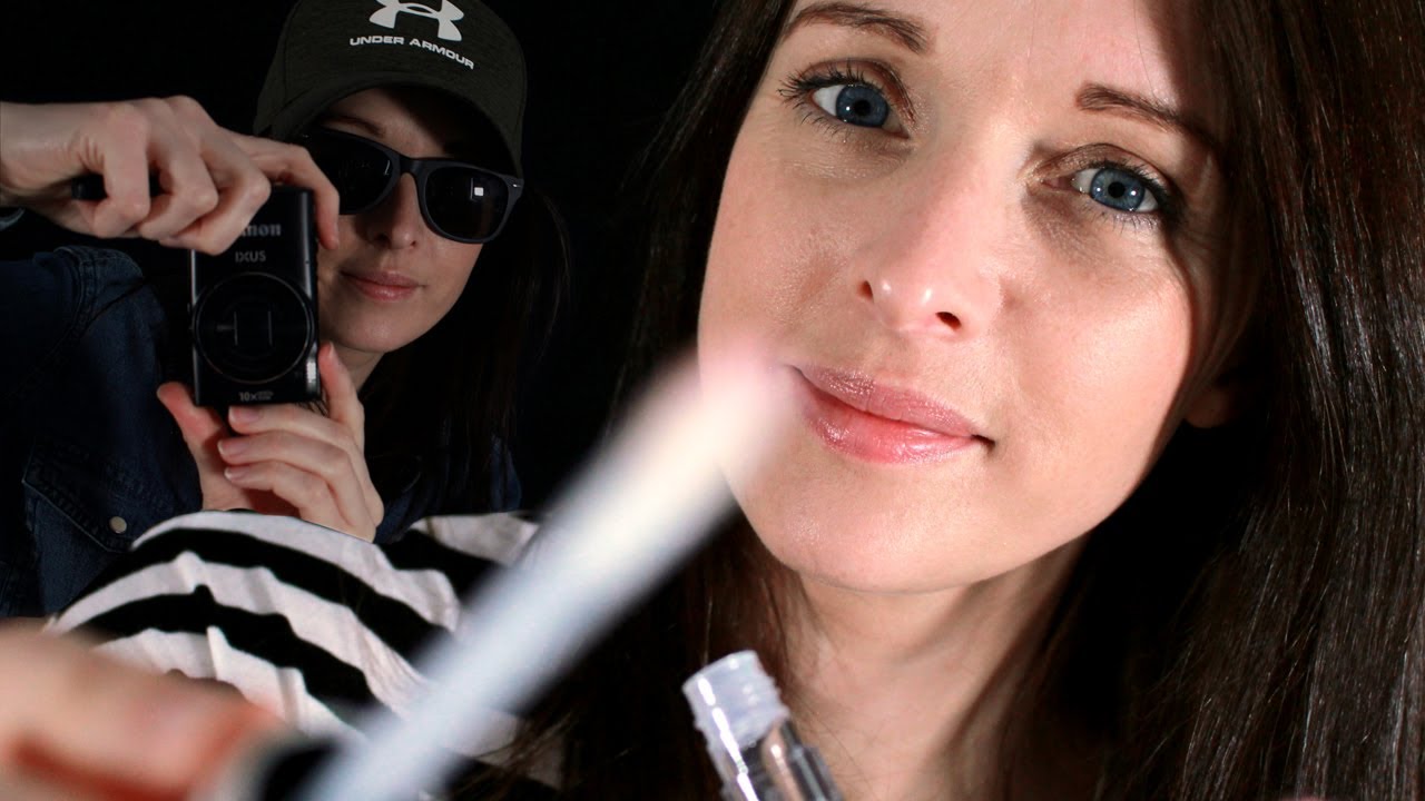 ASMR Roleplay - You're a Model - Makeup & Photoshoot