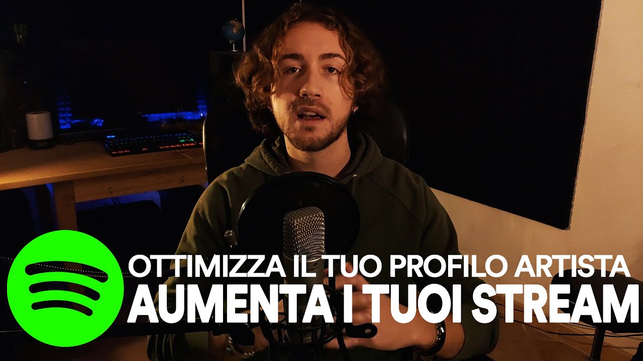 Come OTTIMIZZARE il tuo PROFILO ARTISTA SPOTIFY per AUMENTARE STREAM GRATIS