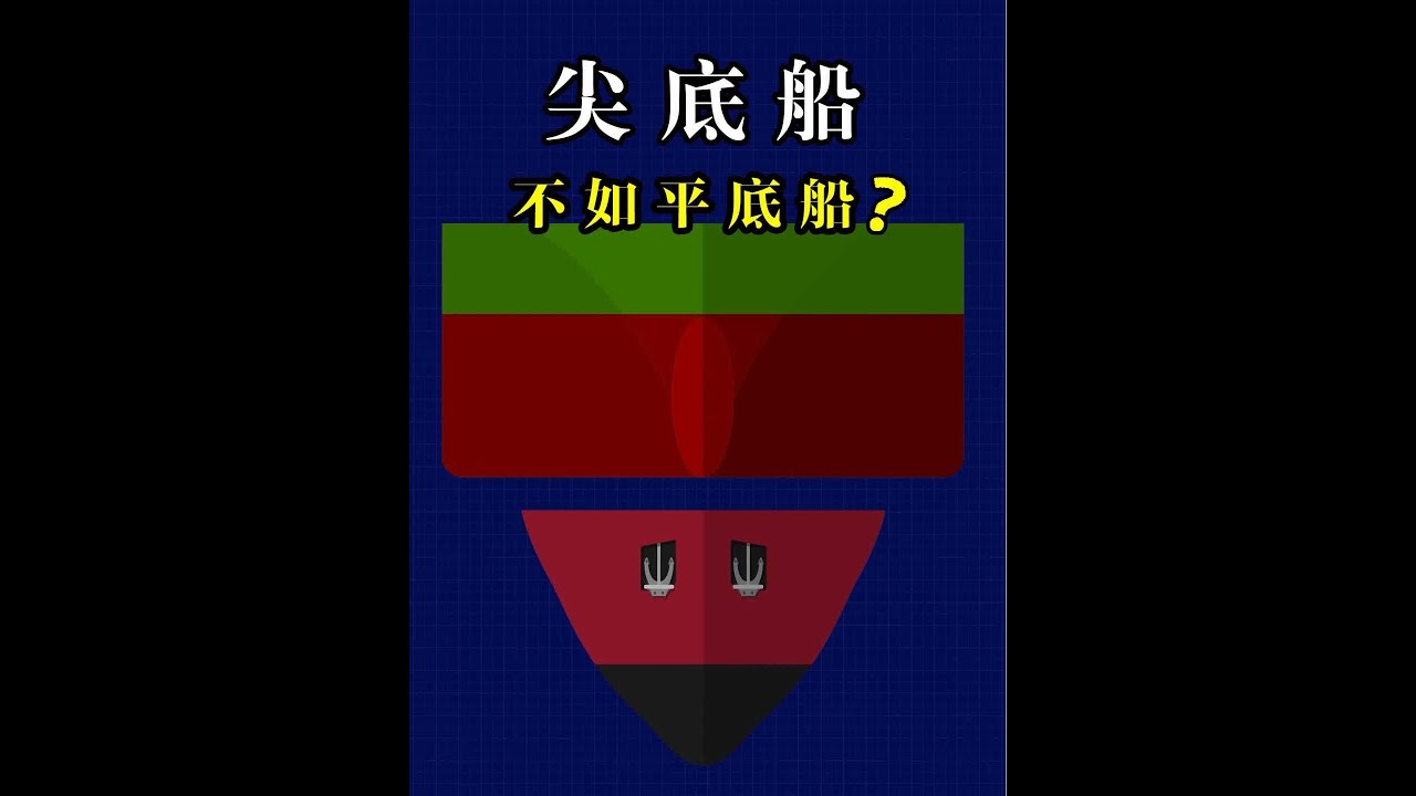 为何有的船底平，有的船底尖？到底哪个好 #船舶制造 #知识前沿派对 #科普 #抖音知识年终大赏