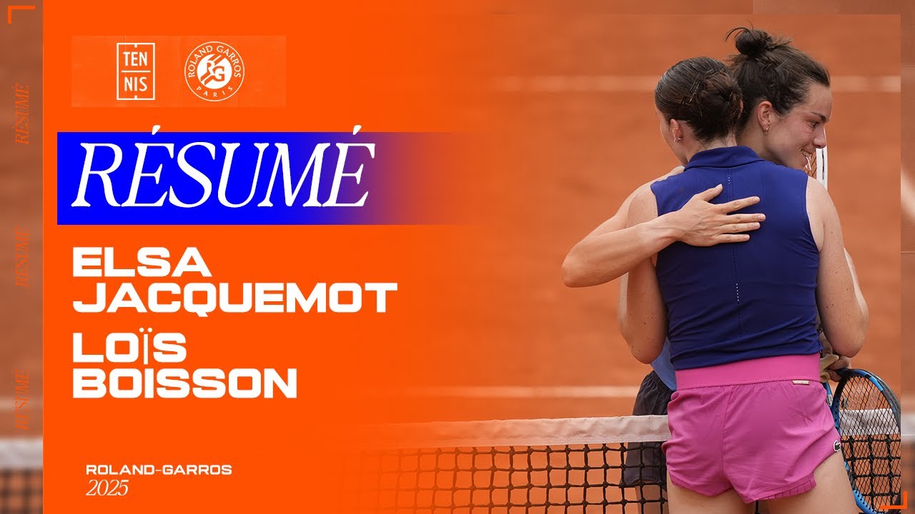 Boisson au BOUT DU SUSPENSE contre Jacquemot | R&eacute;sum&eacute; de match | Roland-Garros 2025