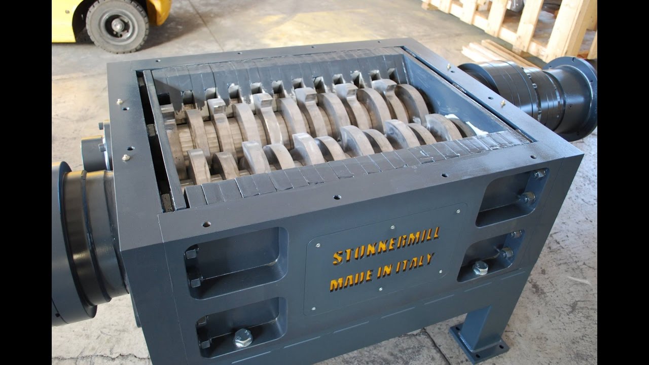 TRITURADOR INDUSTRIAL 2 EJES