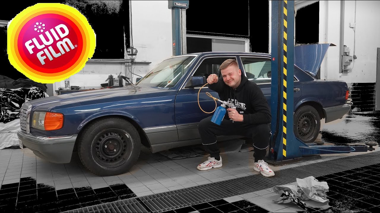 Hohlraumversiegelung SELBST GEMACHT! | Mercedes W126 300SE