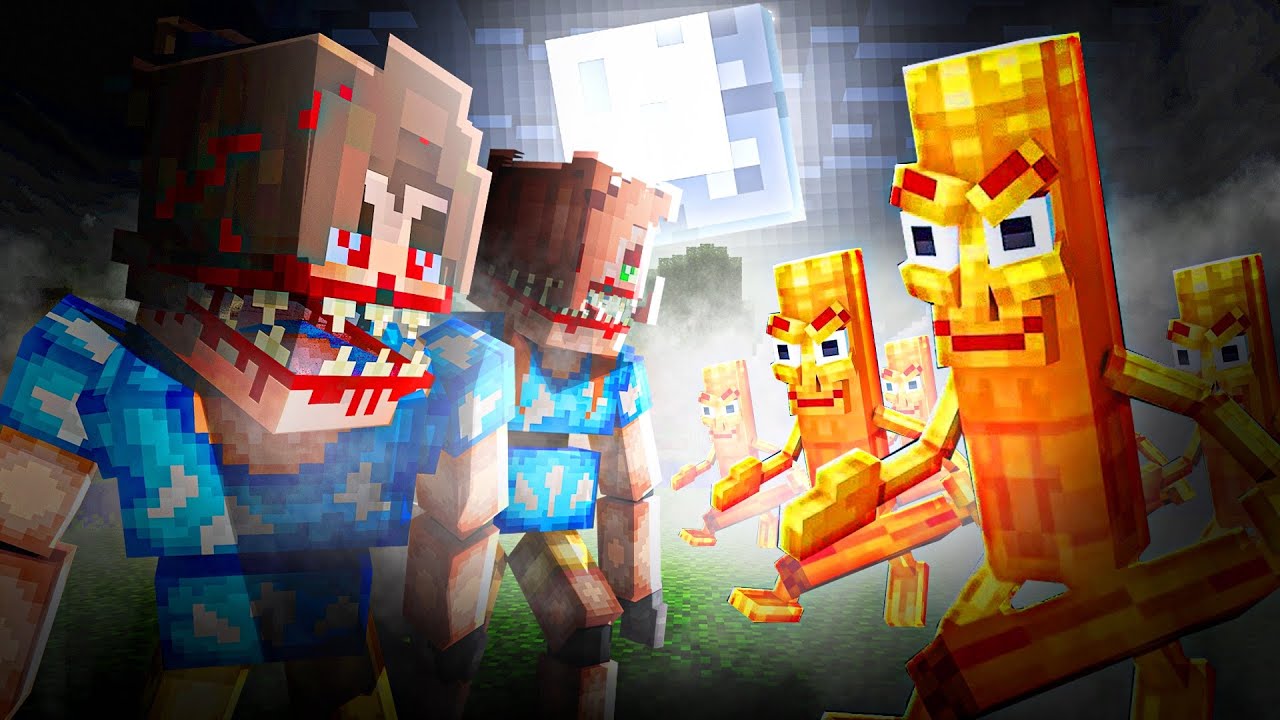 MUTANT ORDUSU ⚔️ TUNG TUNG SAHUR ORDUSU - Minecraft