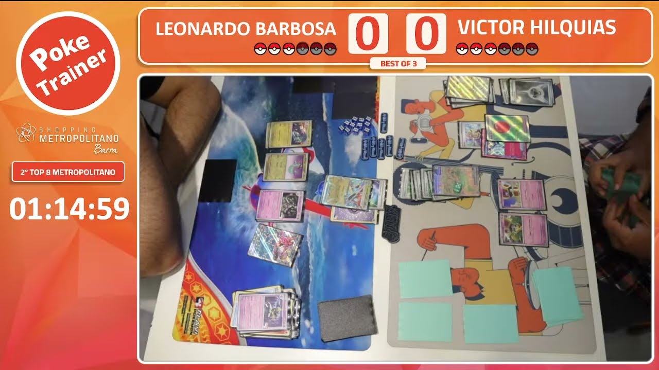 TRIMESTRAL LIGA METROPOLITANO BARRA &mdash;  TOP 8 | POK&Eacute;MON TCG TABLETOP
