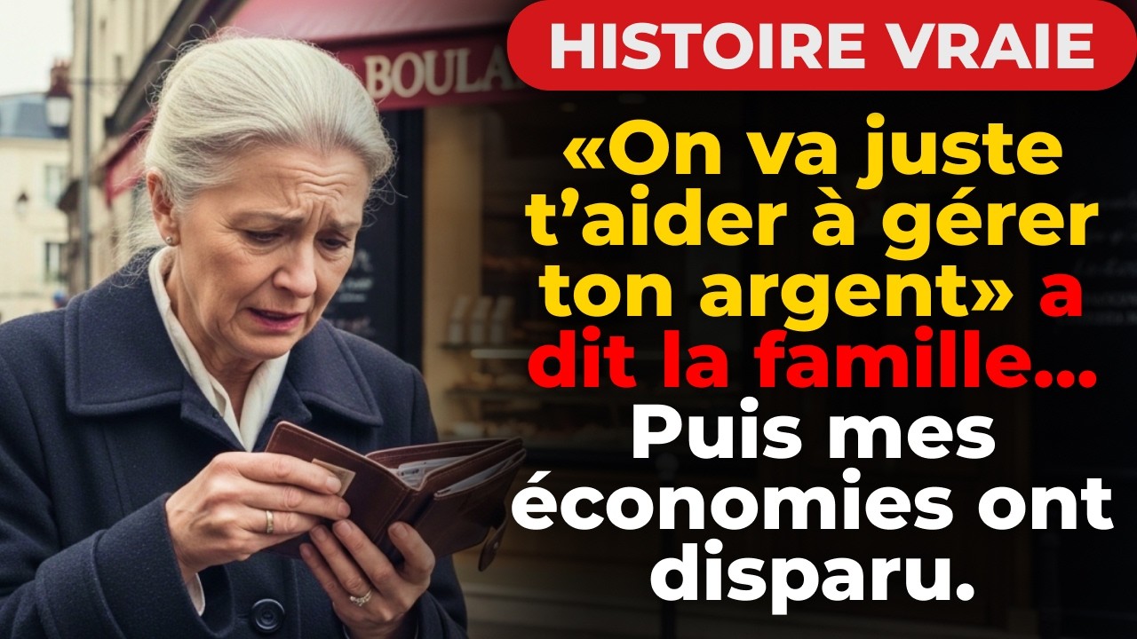 «On va juste t’aider à gérer ton argent» a dit la famille… Puis mes économies ont disparu.