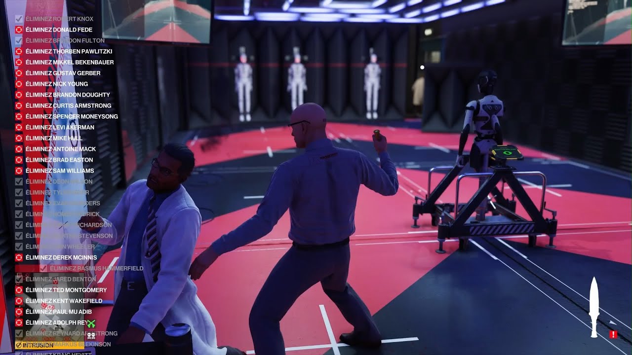 HITMAN 3 War  Pistol + Ceremonial Dagger + Neck Snap Only SA(18:27)