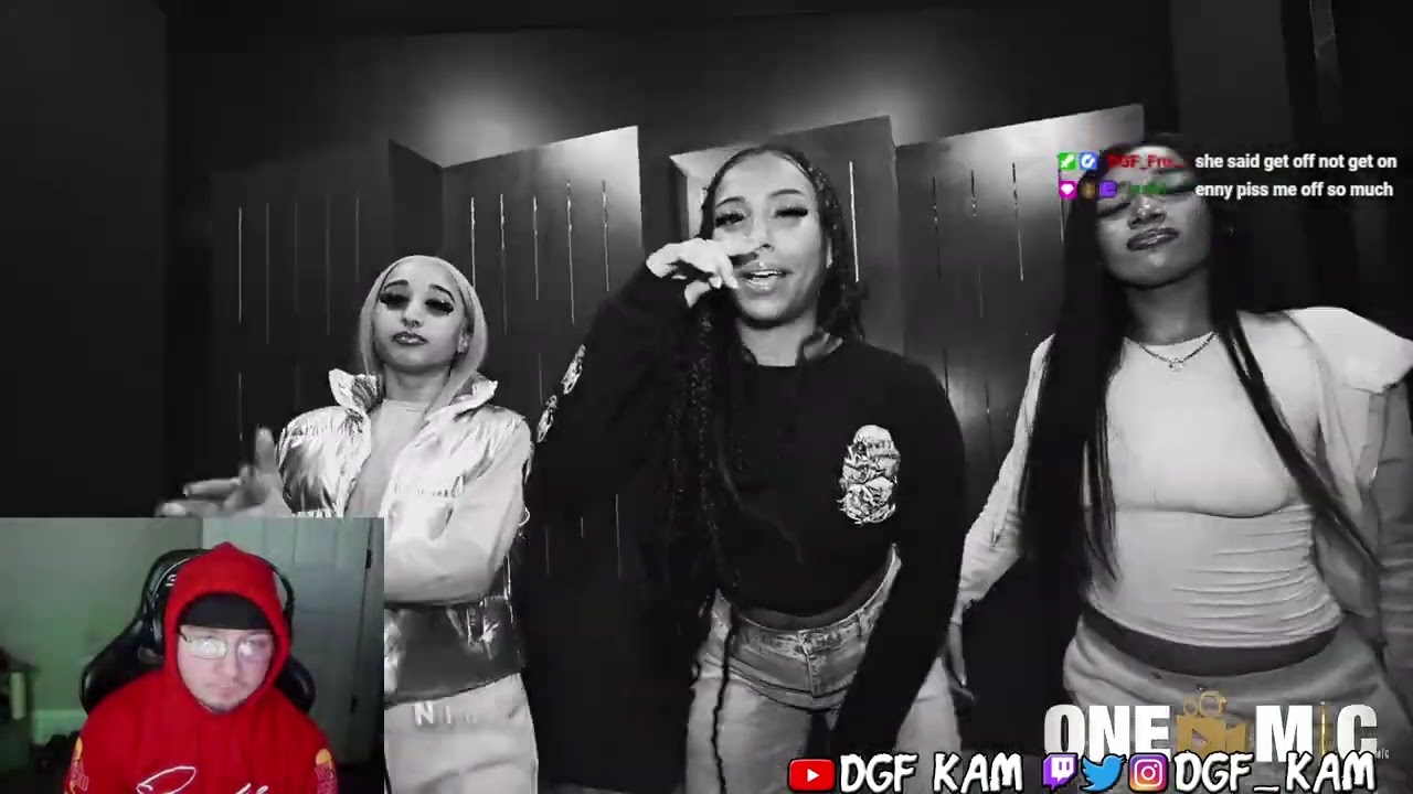 DGF Kam Reacts to RUBI G ONE MIC FREESTYLE