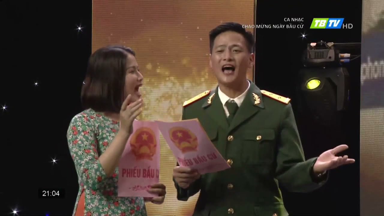 Nhà hát chèo Thái Bình chào mừng ngày bầu cử (phần 1)