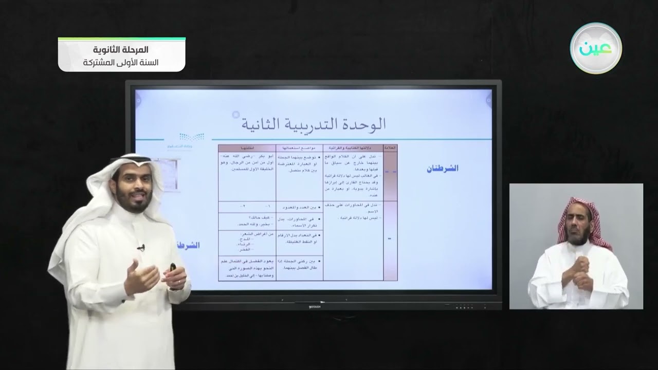 علامات الترقيم - الكفايات اللغوية (1-1) - السنة الأولى المشتركة