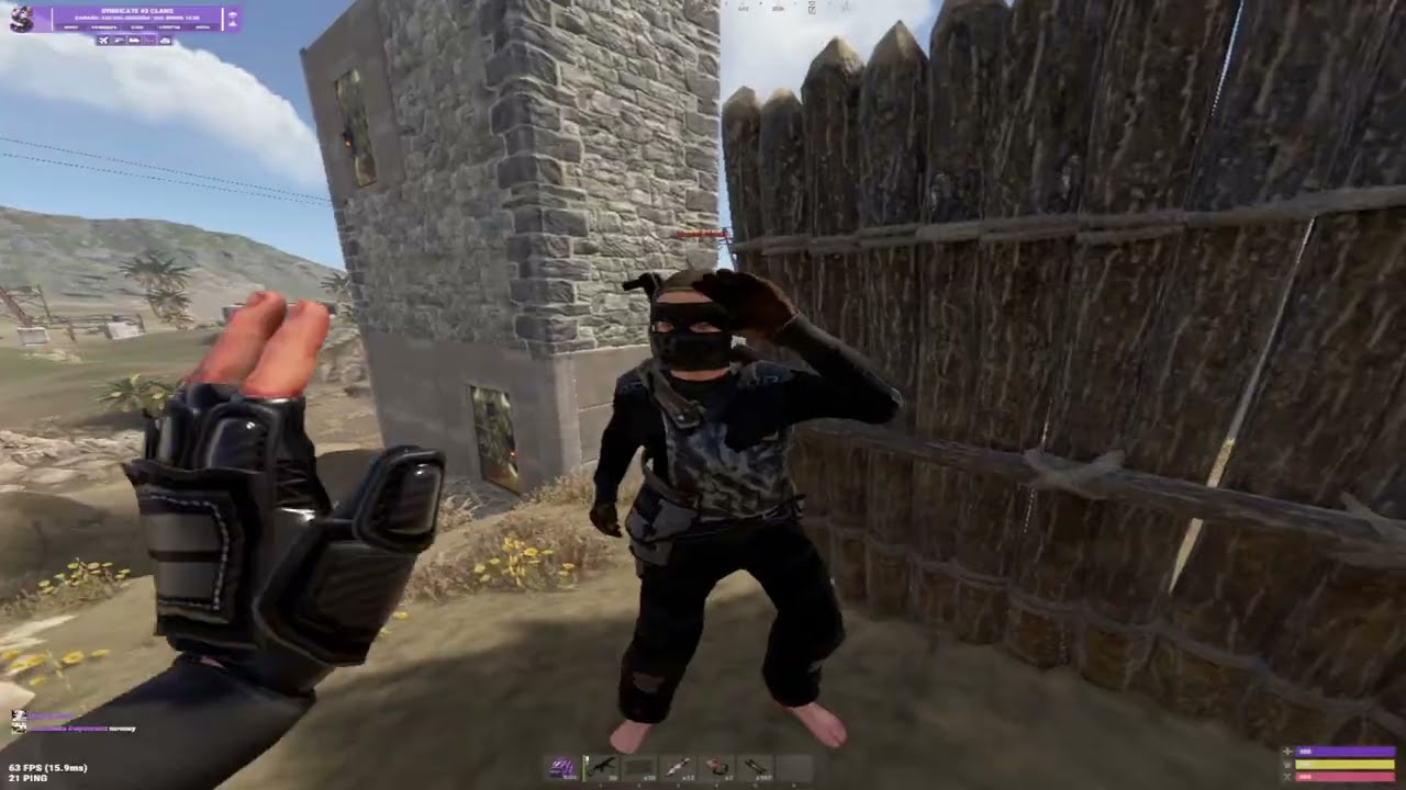 С пешки до калаша на syndicate rust