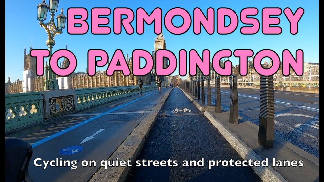 A fantastic way to cycle from Bermondsey to Paddington