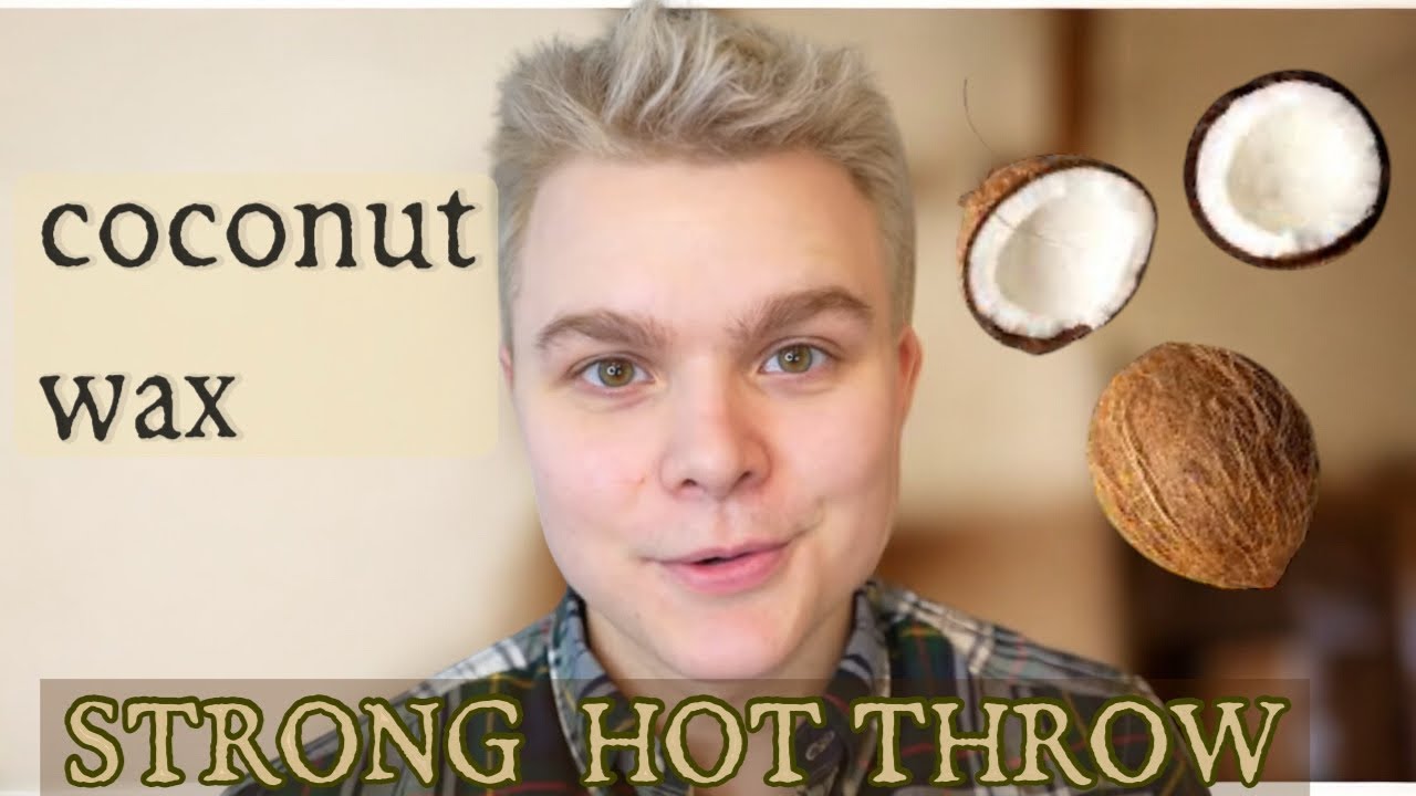 🥥How to get Strong Hot Throw | Coconut Wax