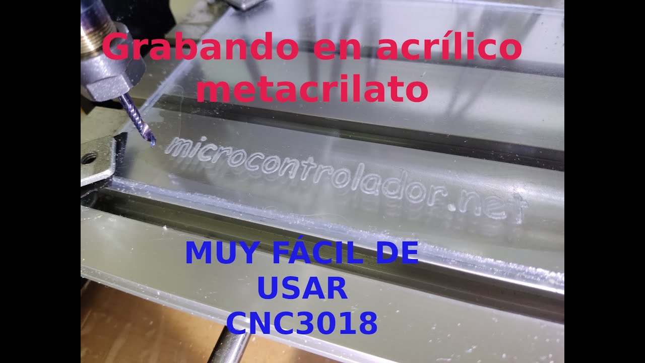 Principios básicos, cnc3018 + inkscape en 15 minutos. www.microcontrolador.net ****NUEVO VIDEO ****