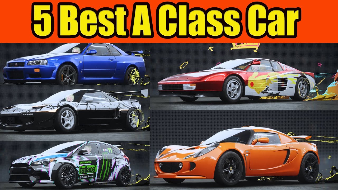 5 Best A Class Car in Need For Speed Unbound Update Vol 2