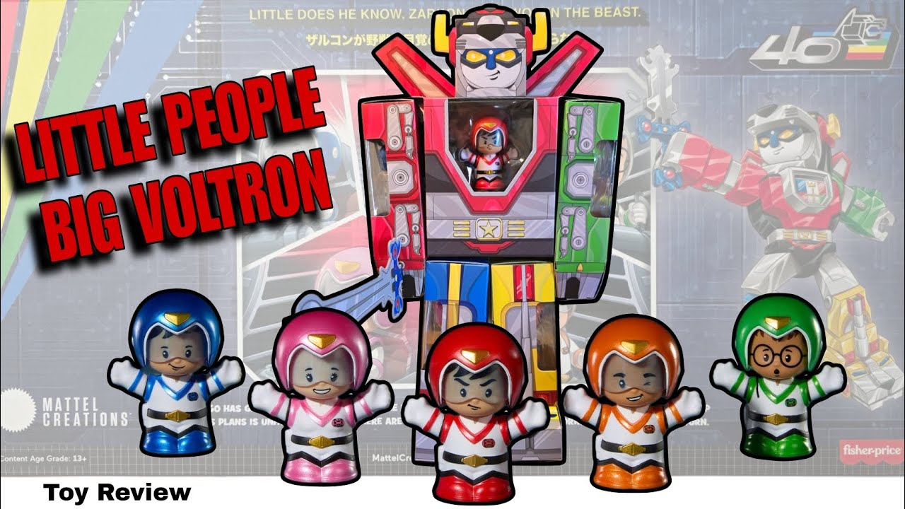 Little People Voltron by Mattel Creations!