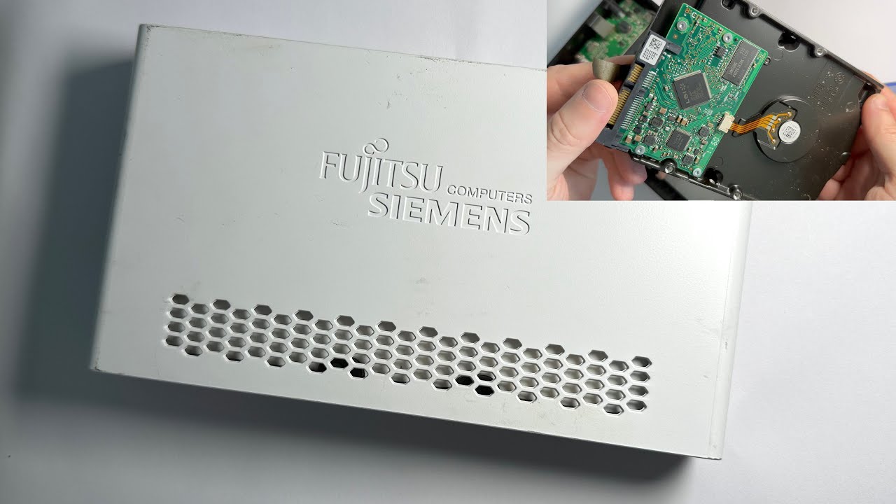 Fujitsu Siemens External USB Hard Disk Drive Disk Replacement