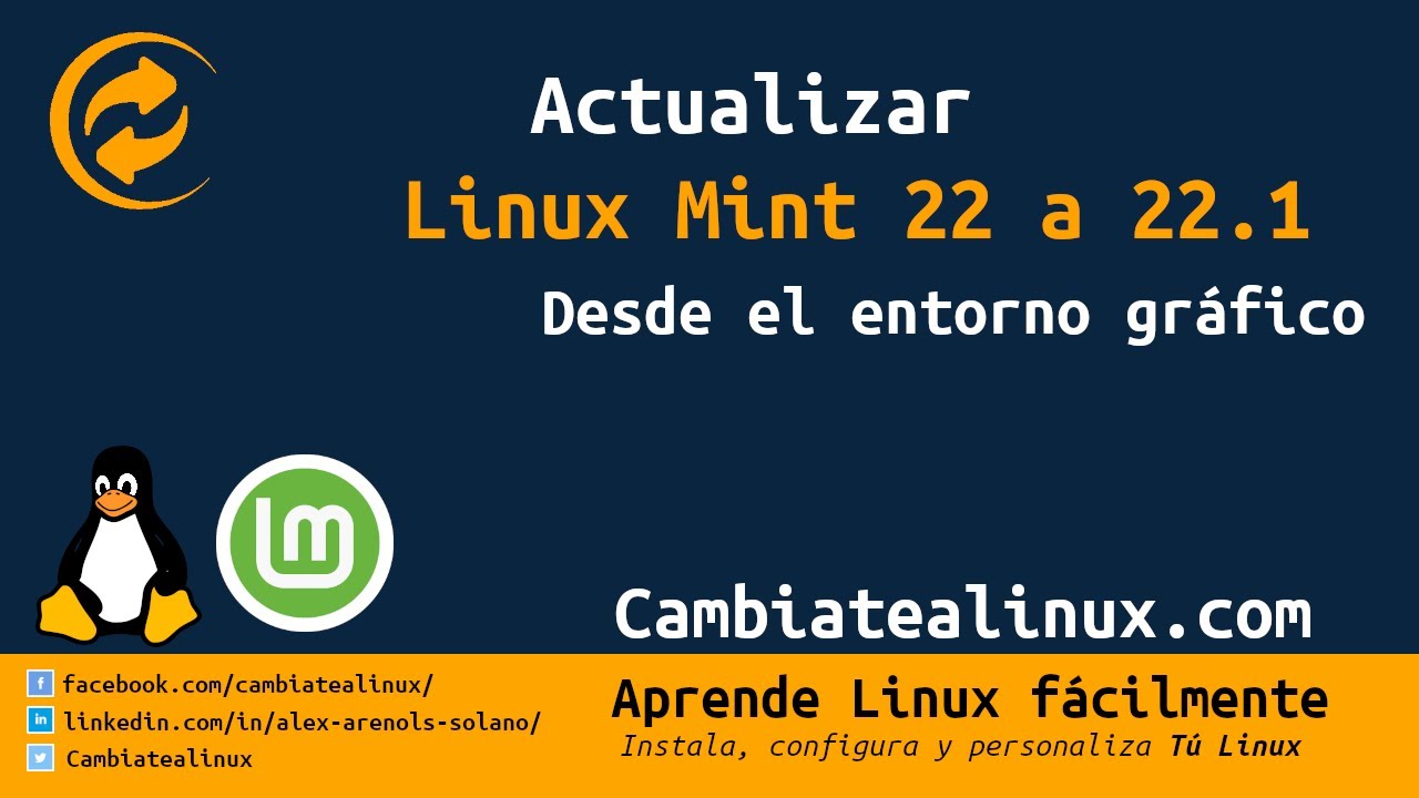 Actualizar Linux Mint 22 a 22 1