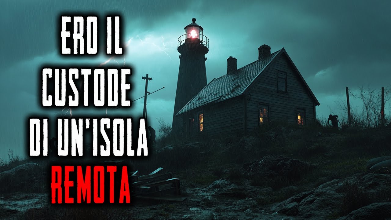 Ero Custode di Isola Remota. Di Notte Qualcosa Uscì dal Mare. Storie dell'Orrore