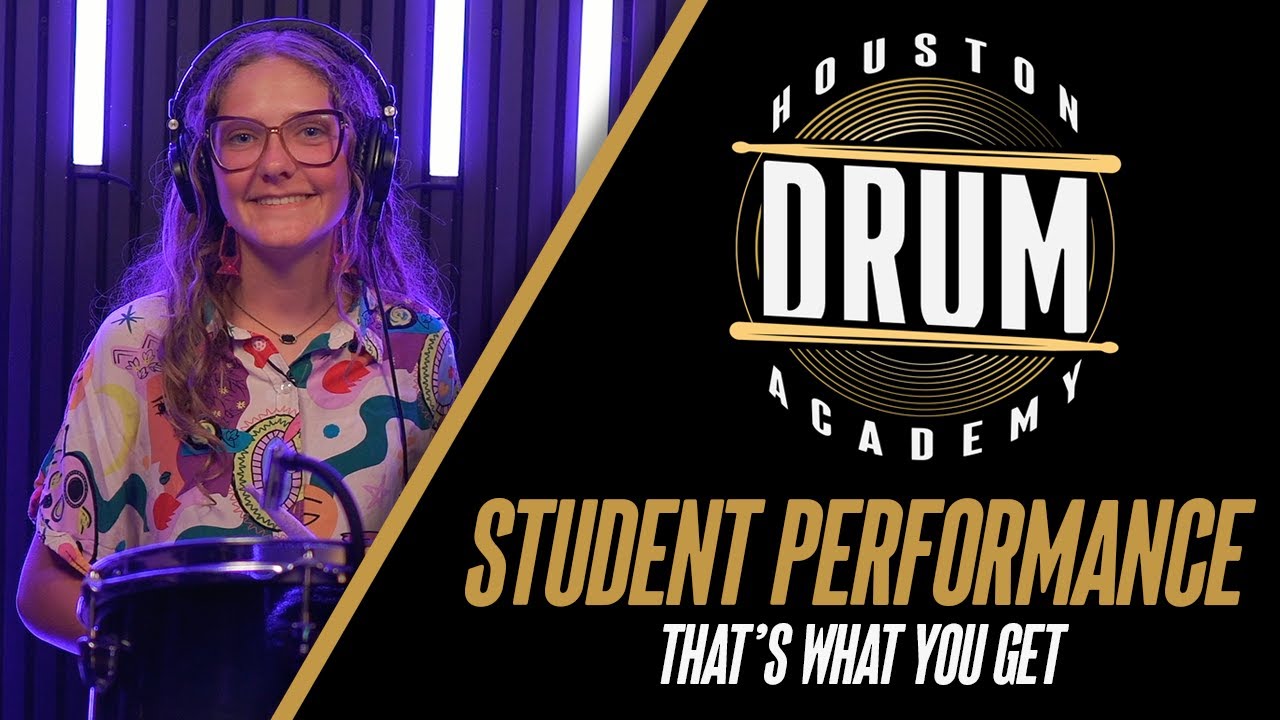 THAT'S WHAT YOU GET | DRUM COVER | STUDENT PERFORMANCE