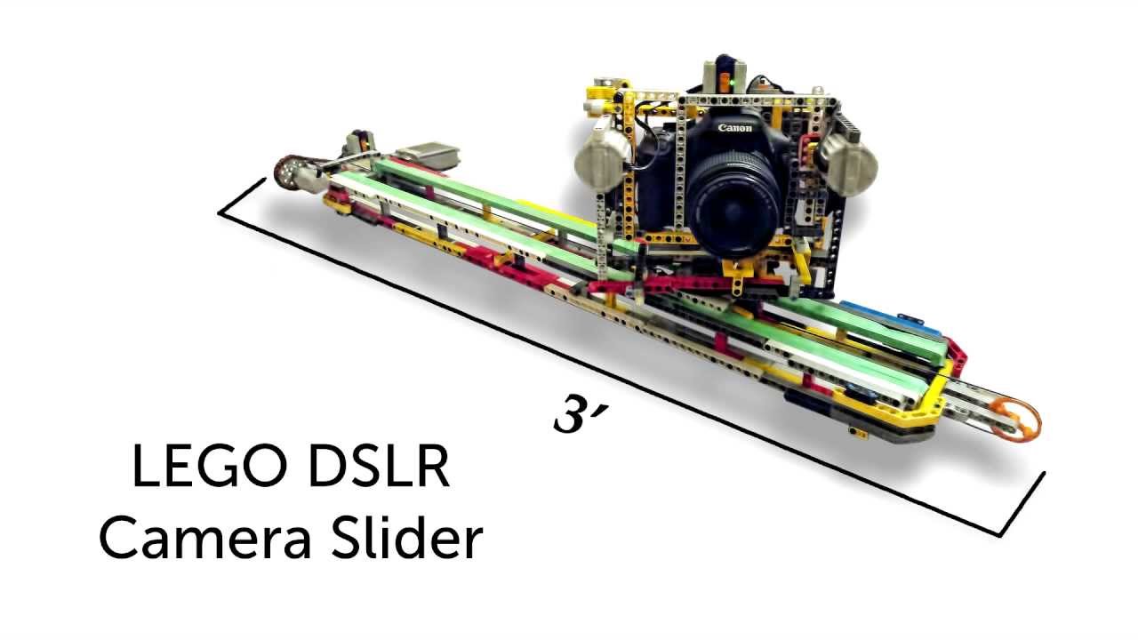 Motorized LEGO DSLR Camera Slider